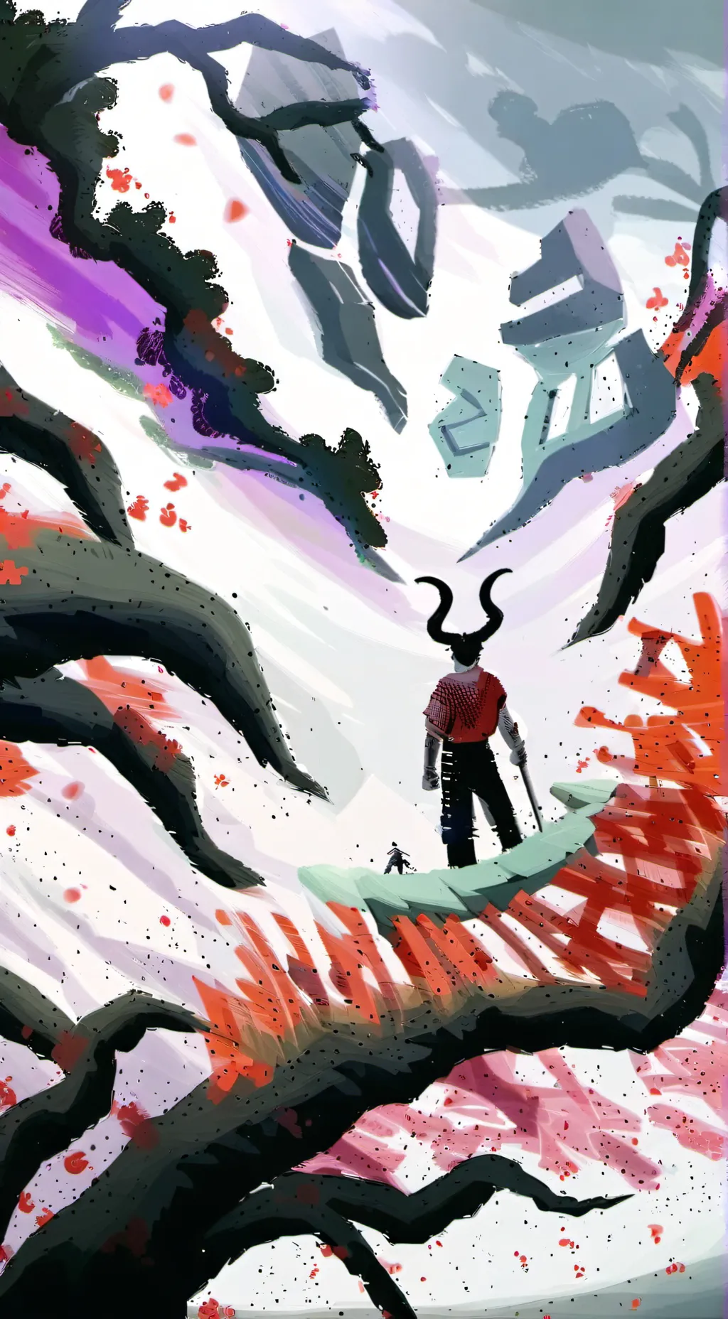 ai character: demon background