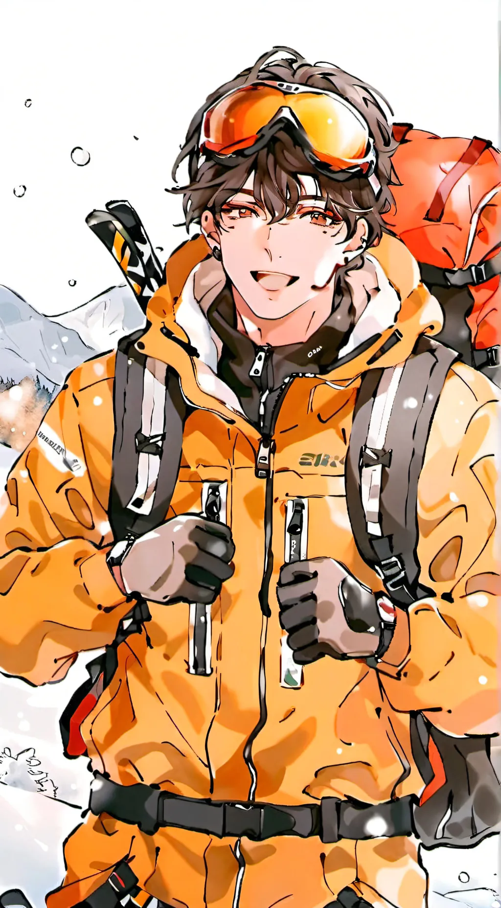ai character: Oliver Fox background