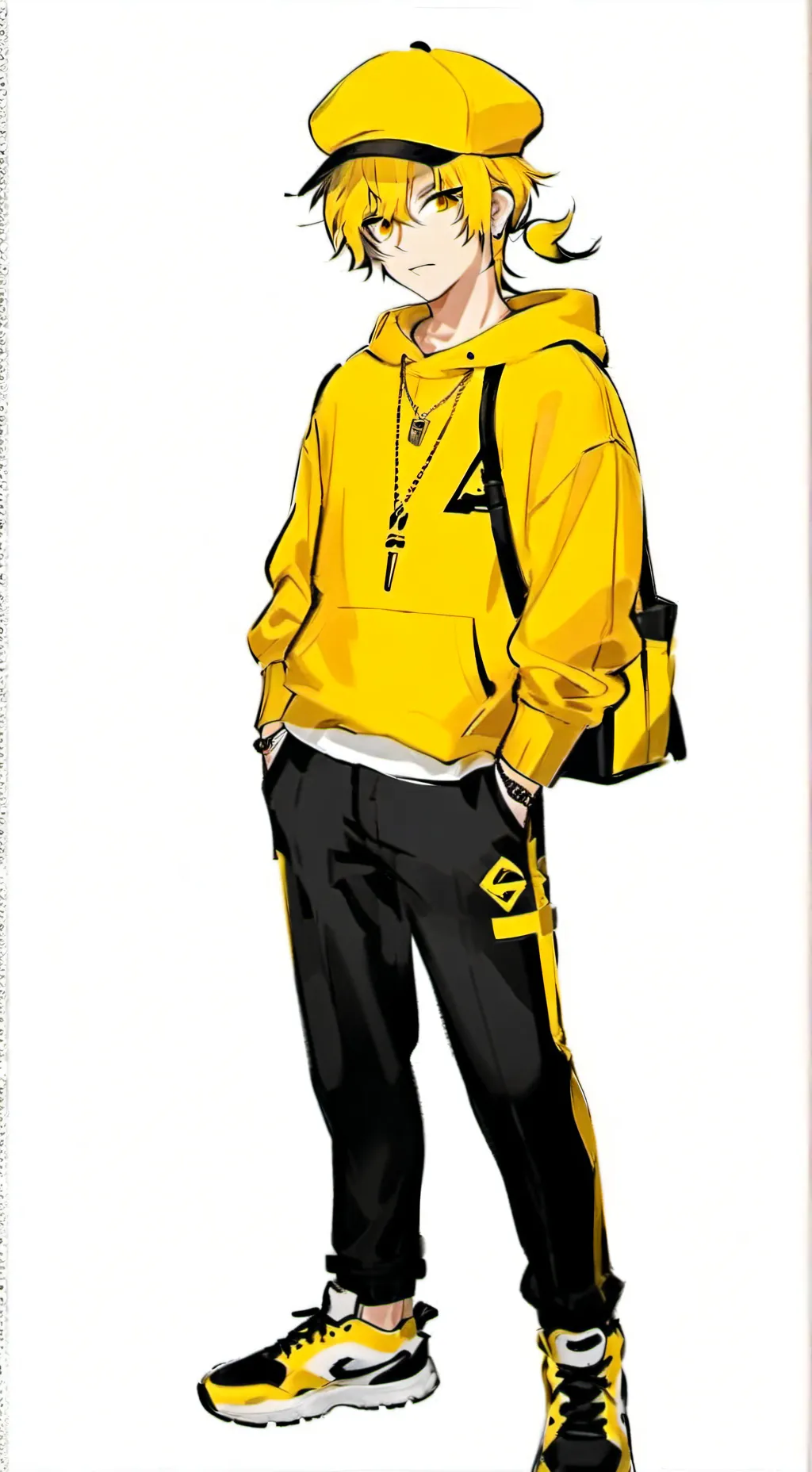 ai character: Simon (sprunki) background