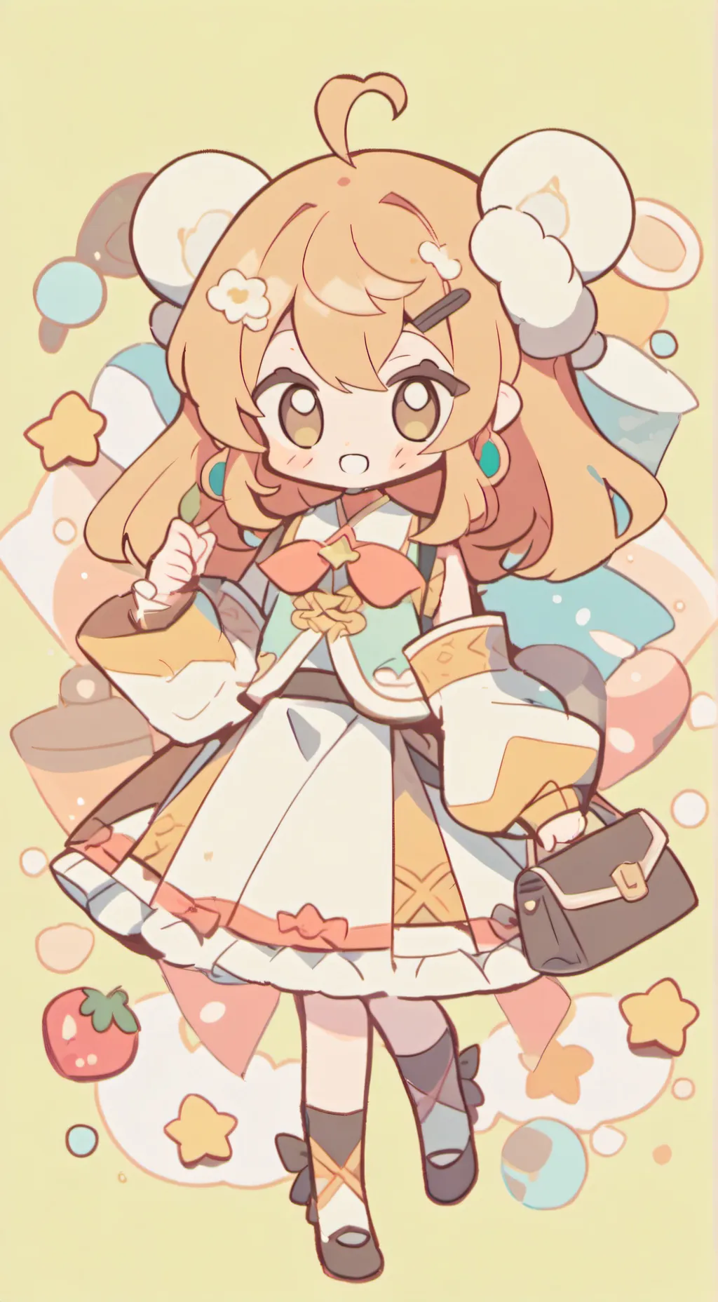 ai character: Shelly background