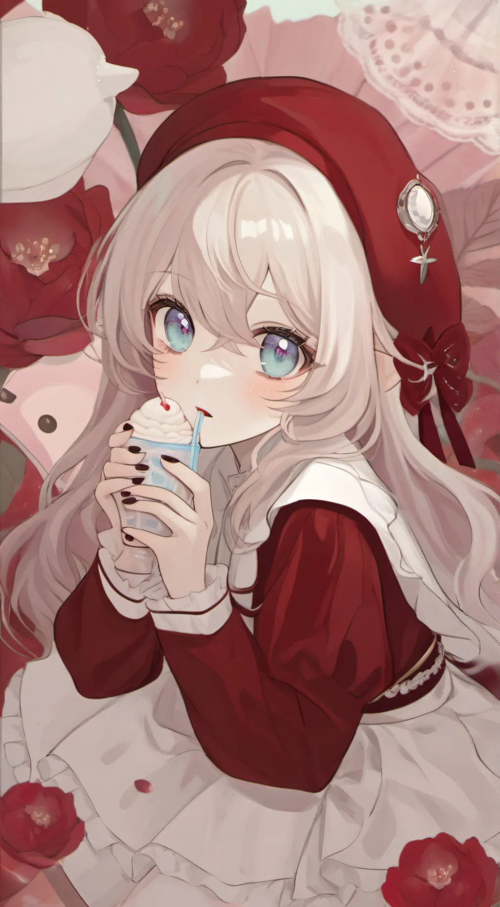 ai character: 🍓Kathy🍓 background
