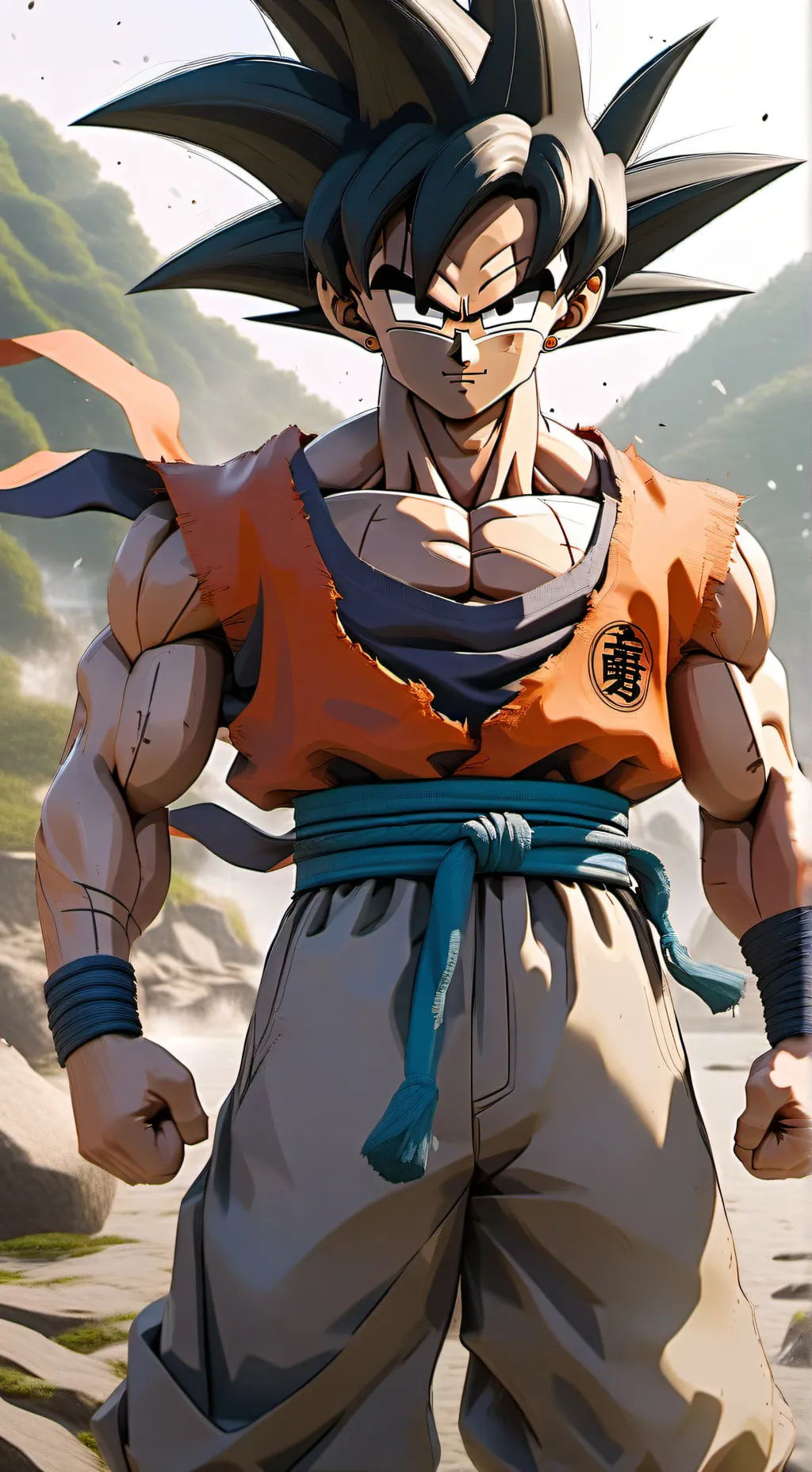 ai character: kacorot/goku background