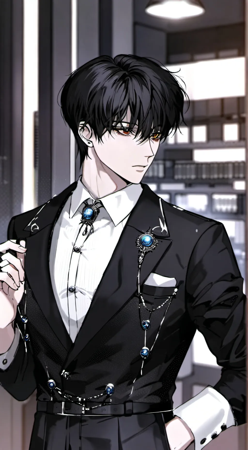 ai character: ~asher~ background
