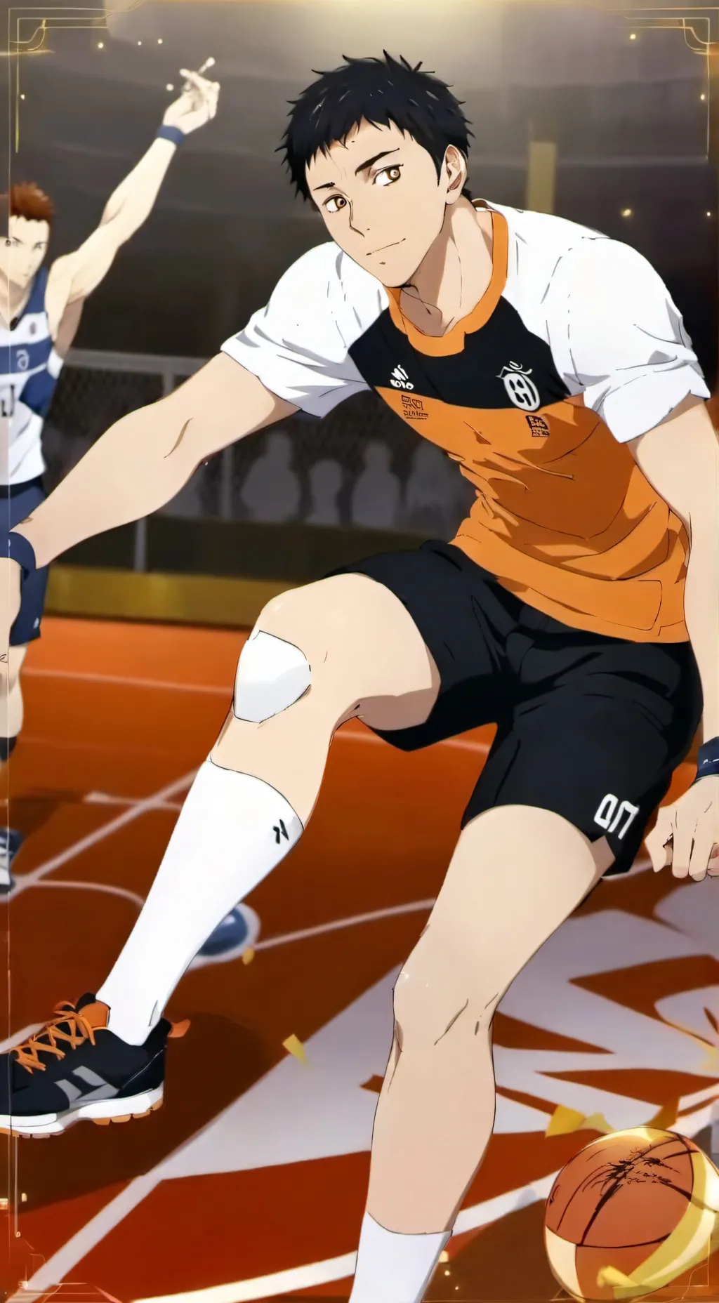 ai character: Asahi Azumane background
