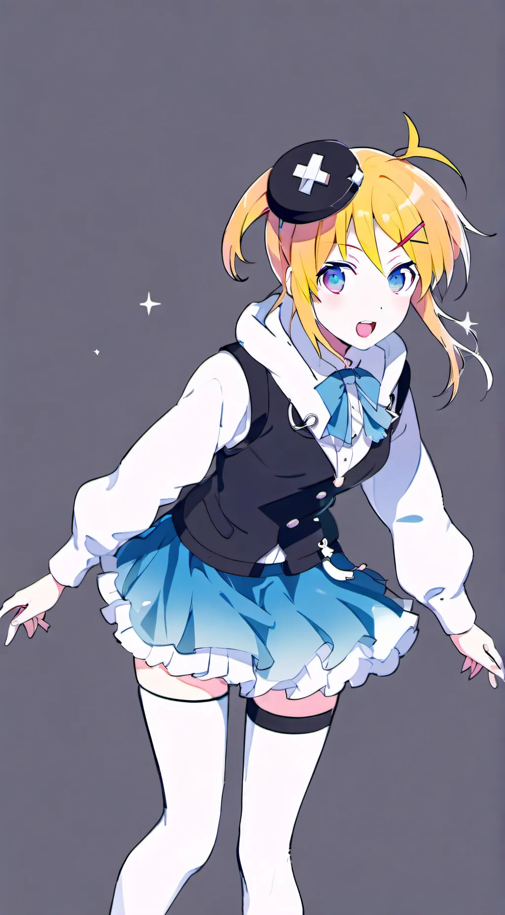 ai character: Len  background