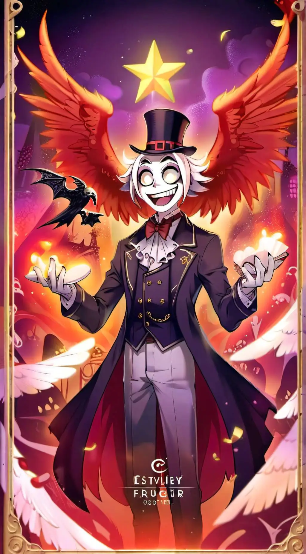 ai character: hazbin hotel  background