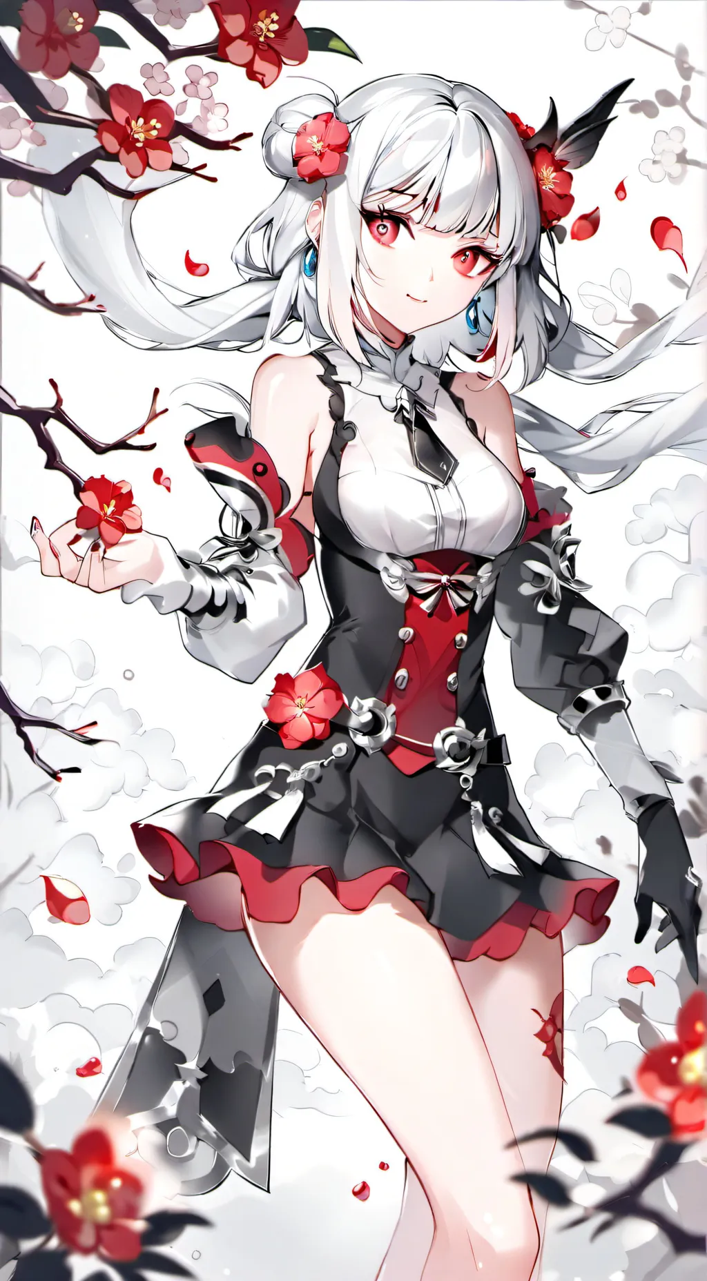 ai character: katani (again)  background