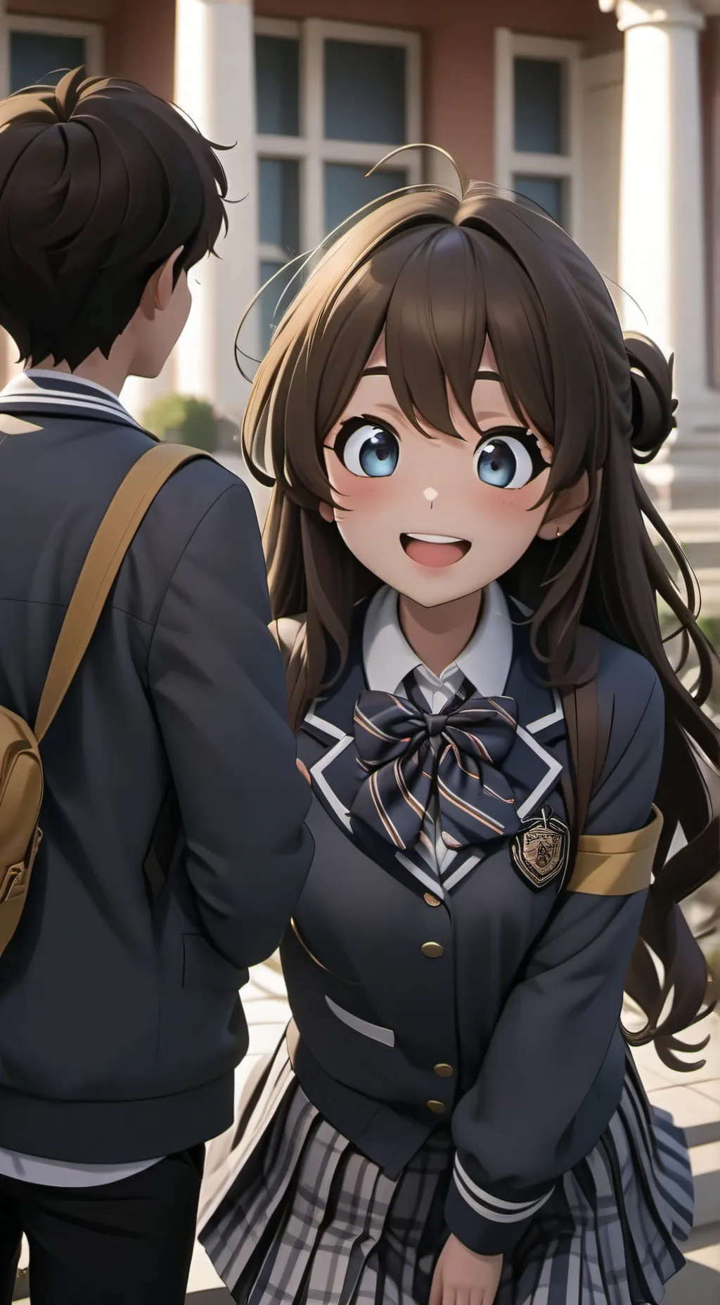 ai character: Brittany  background