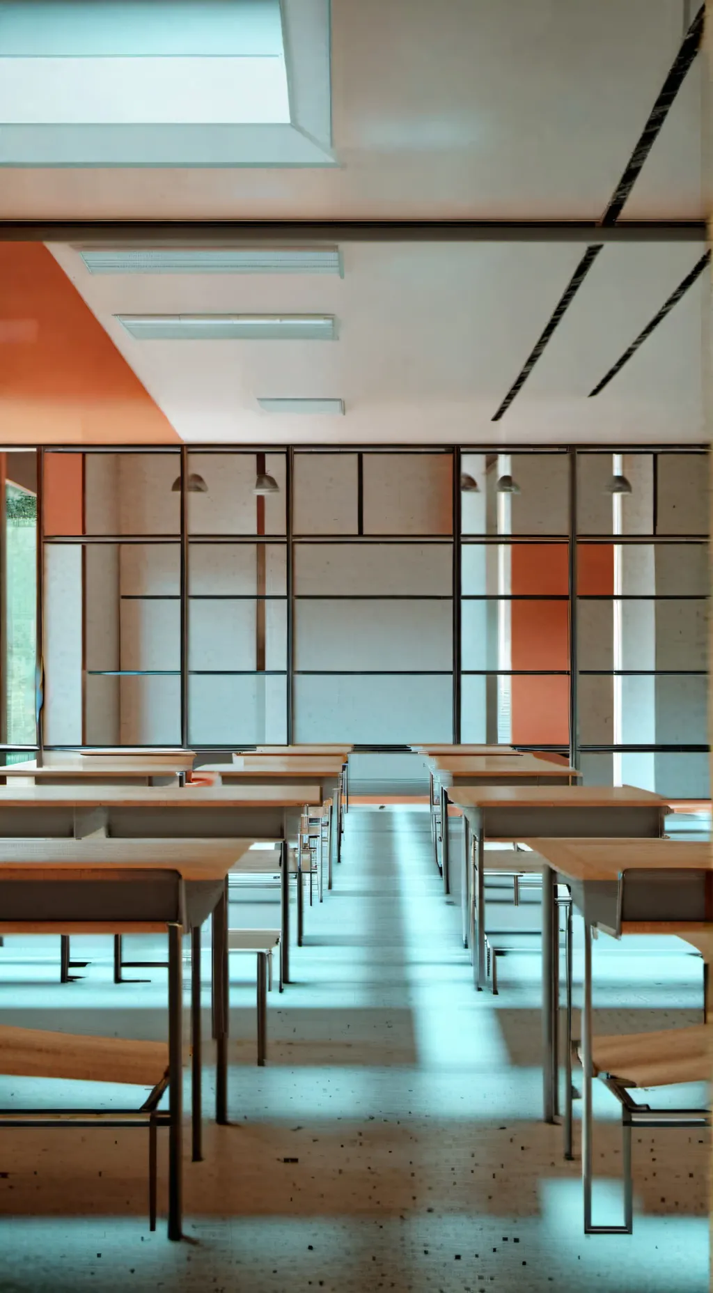 ai character: Classroom background