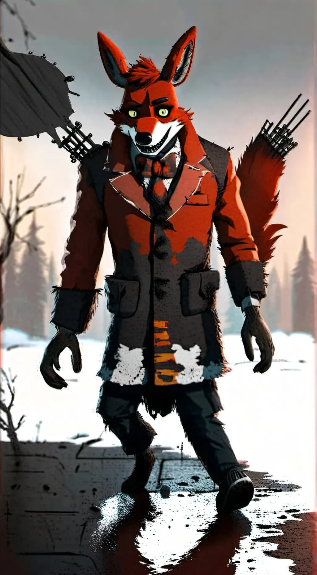 ai character: the fox  background