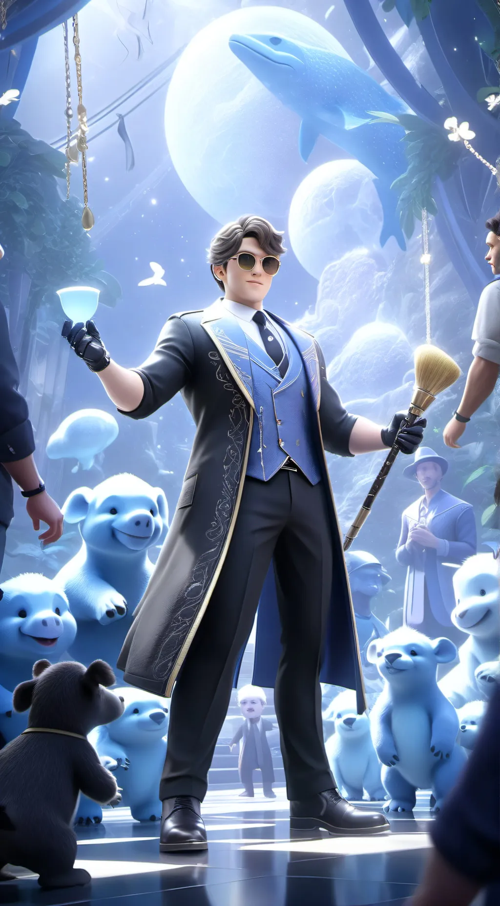 ai character: TADC  background