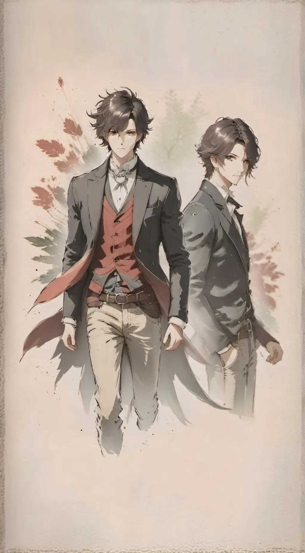 ai character: mirko e marco background