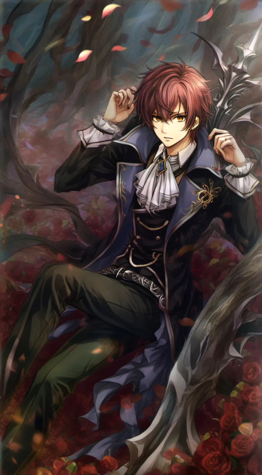 ai character: Hajime Tsukumo background