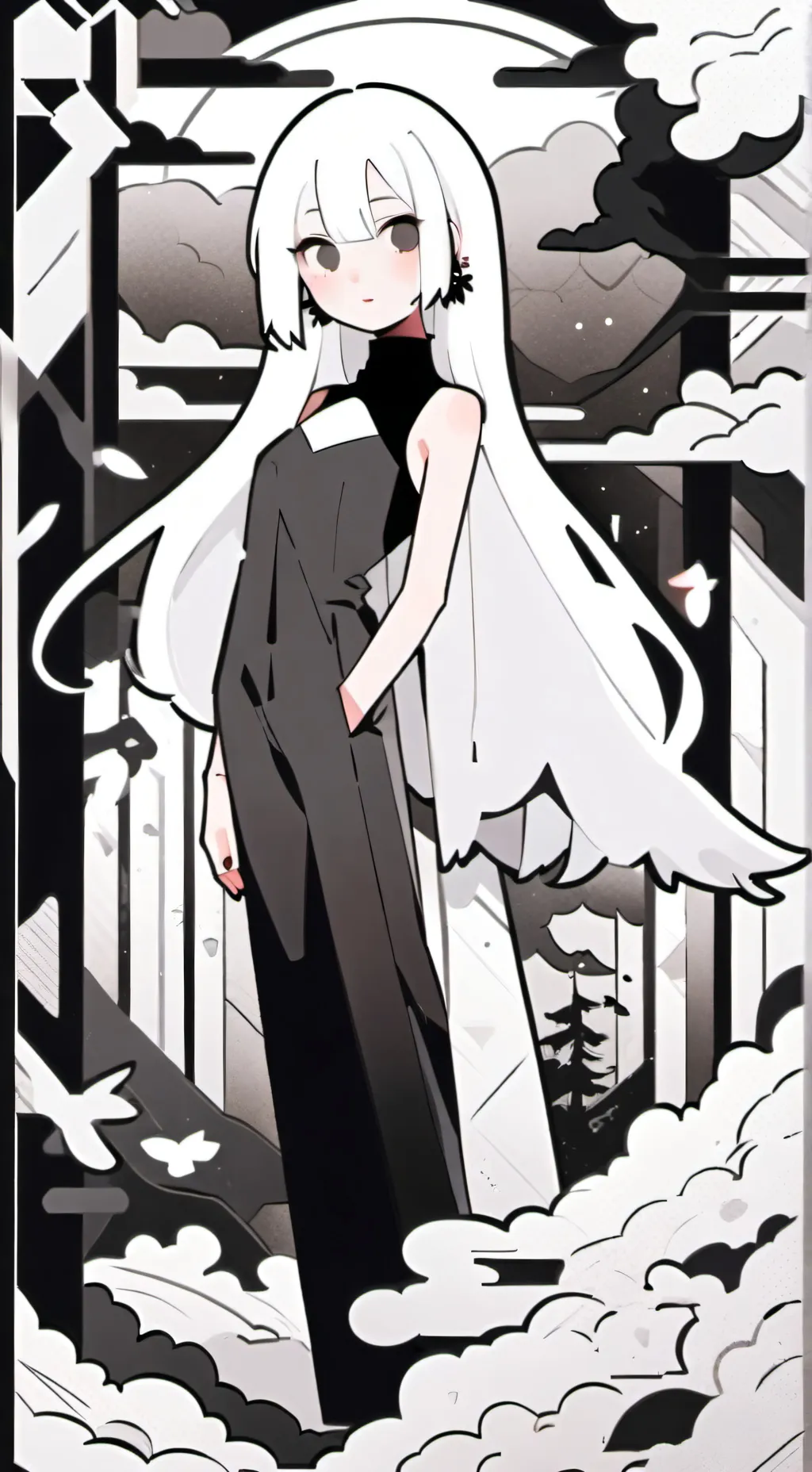ai character: maila  background