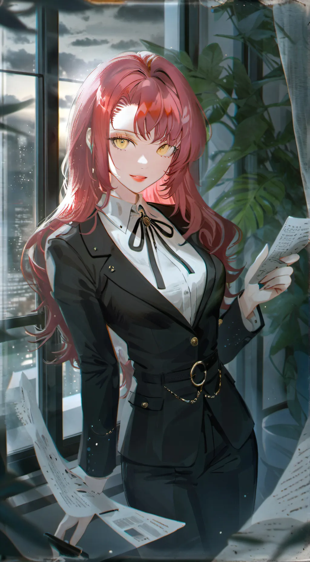 ai character: Akane background