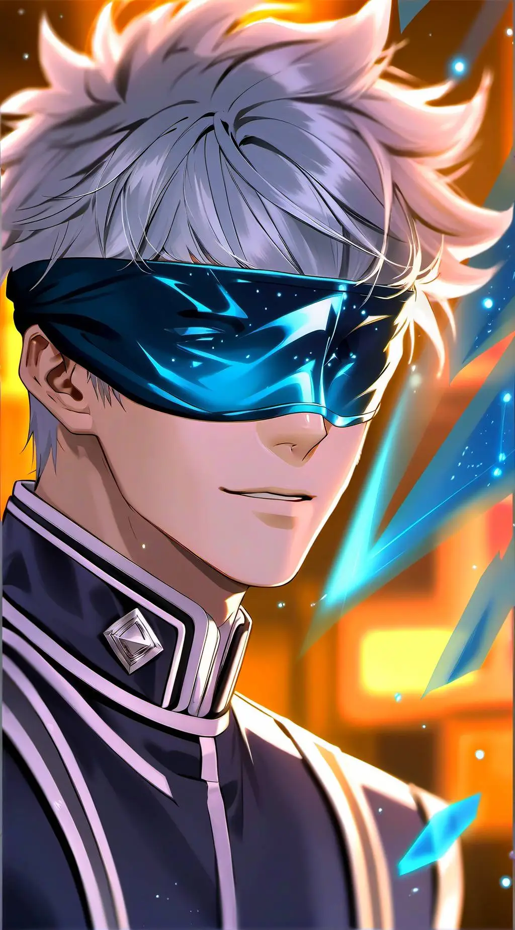ai character: Gojo Satoru background