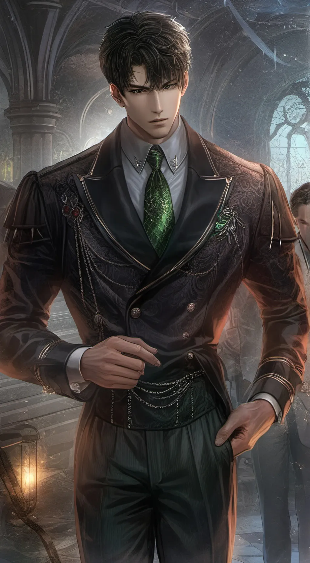 ai character: Kai Matteo 🩶 background