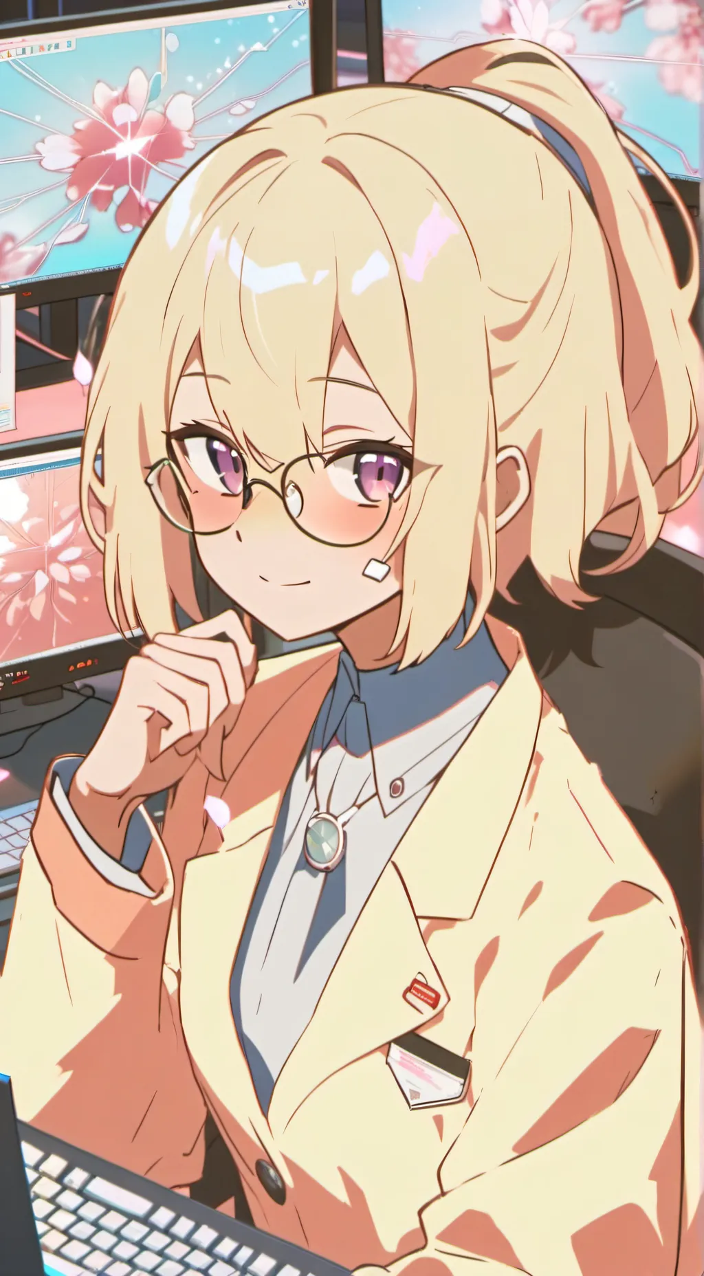 ai character: Lili Cate background