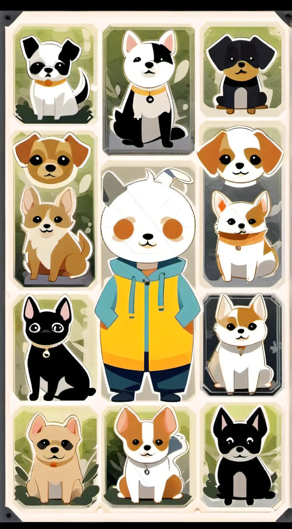 ai character: Pet storyy! background