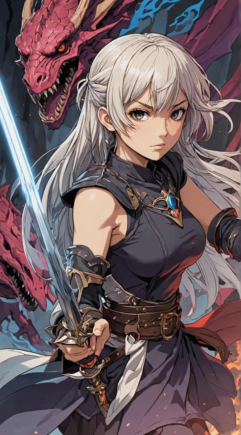 ai character: Seraphine background