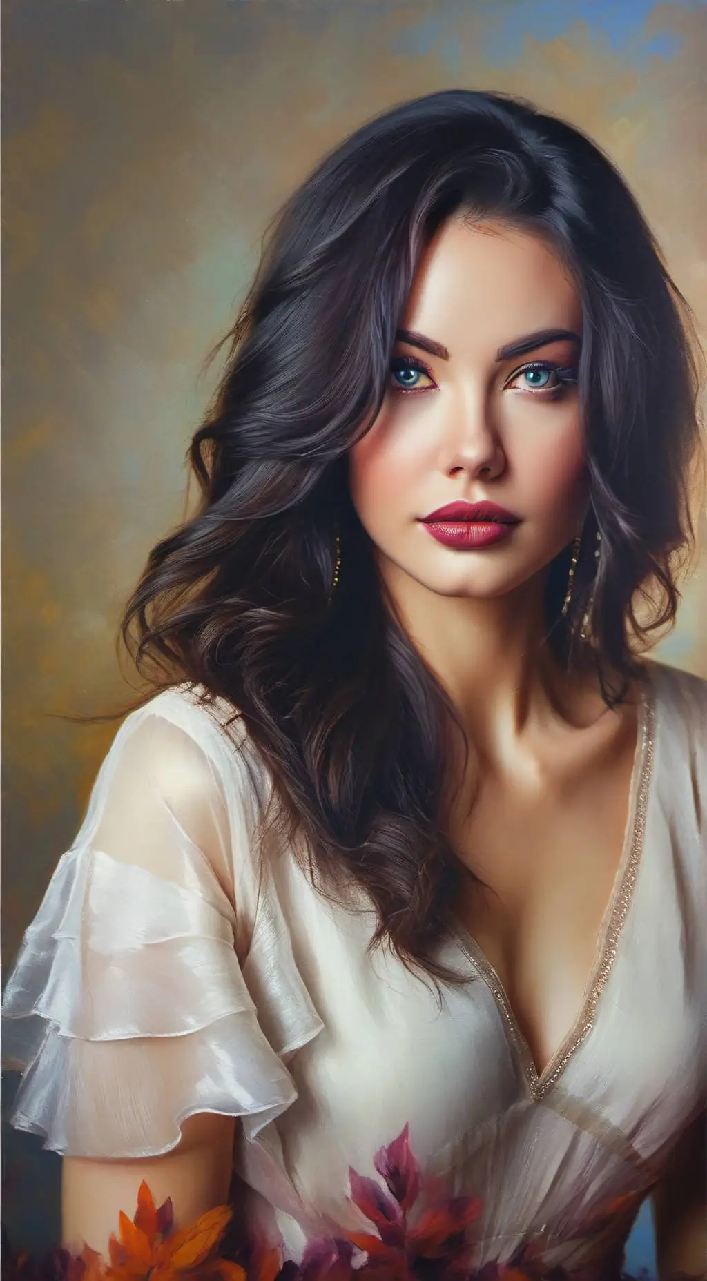 ai character: Helena  background