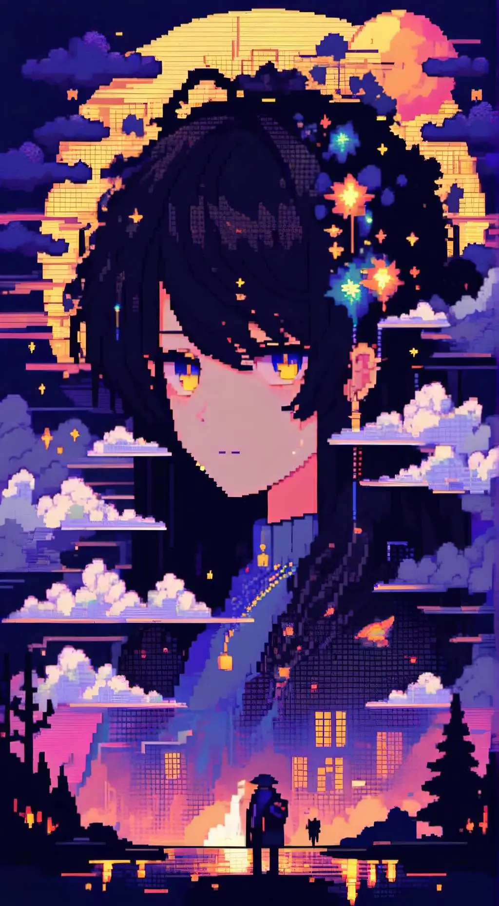 ai character: MD Thunderstorm background