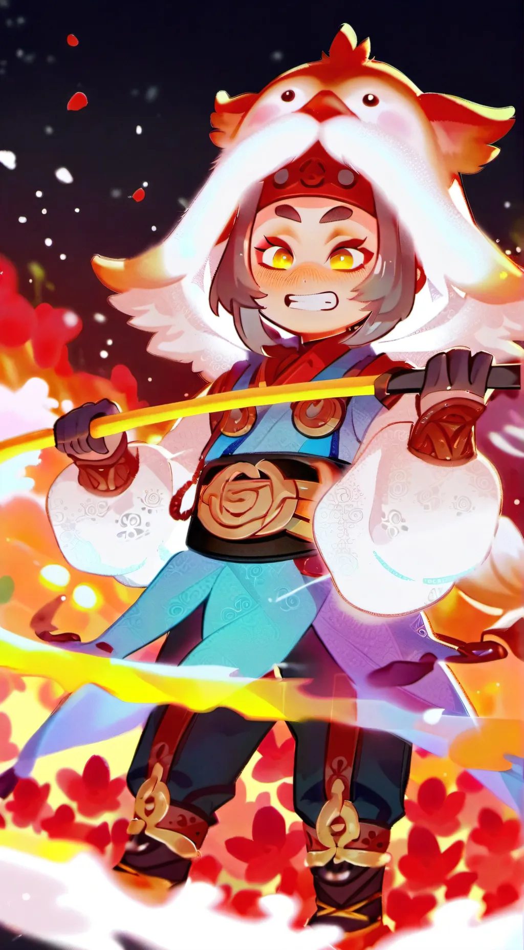 ai character: 💜TSAMS [My AU]🌺 background