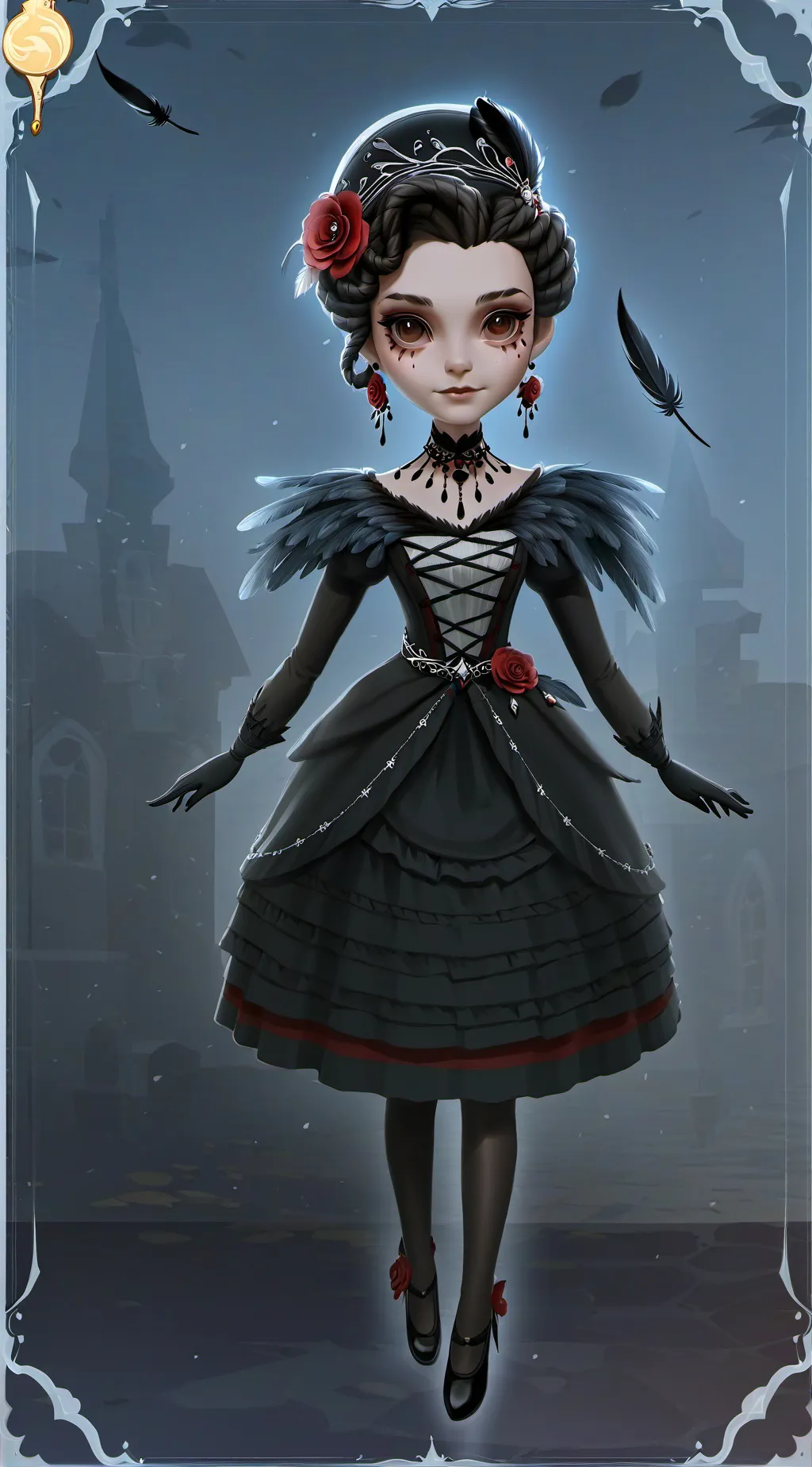 ai character: tickle voodoo doll background