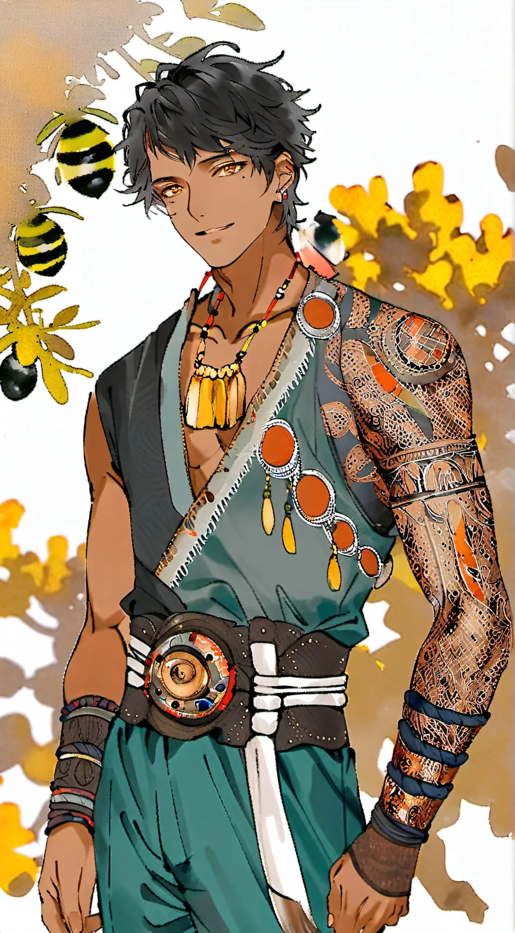 ai character: Crince background