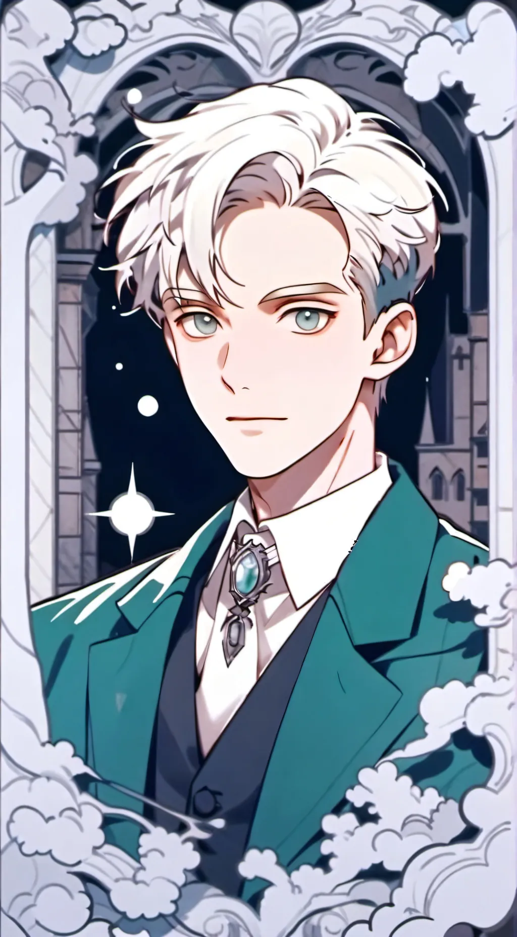 ai character: draco❤️ background