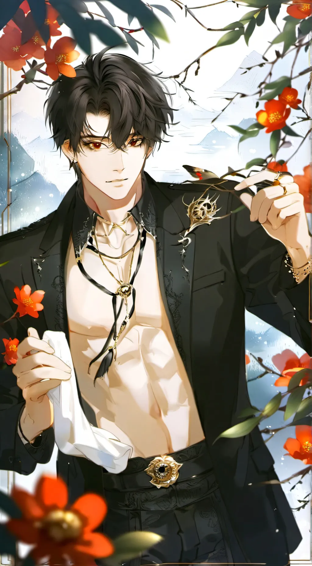 ai character: David background