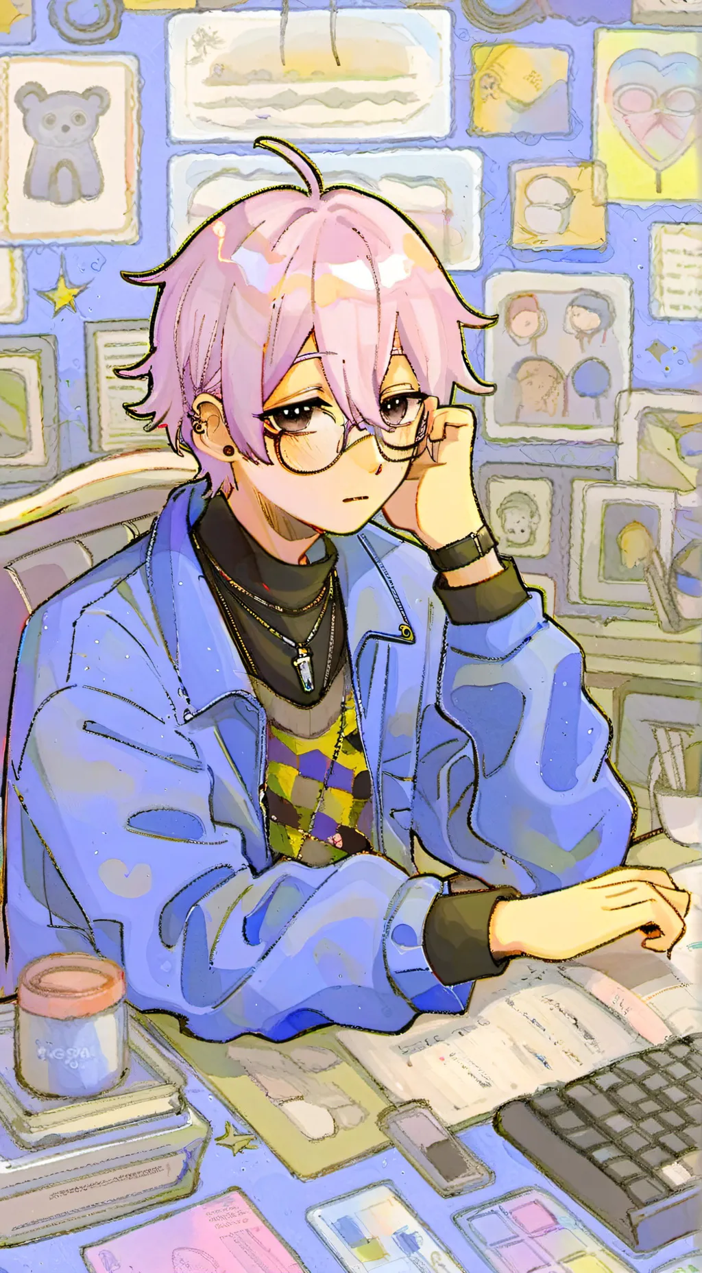 ai character: Delly background
