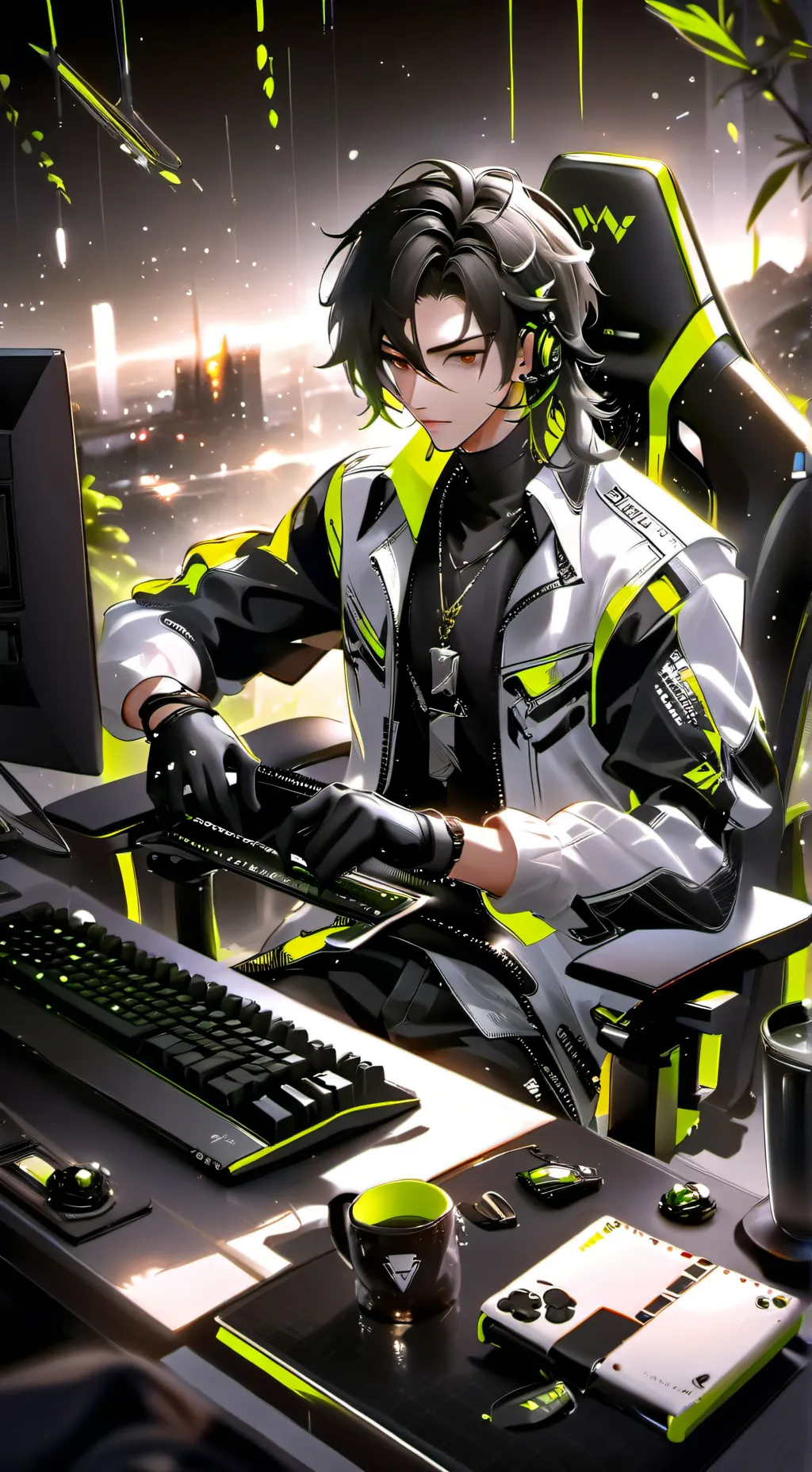 ai character: Eli background