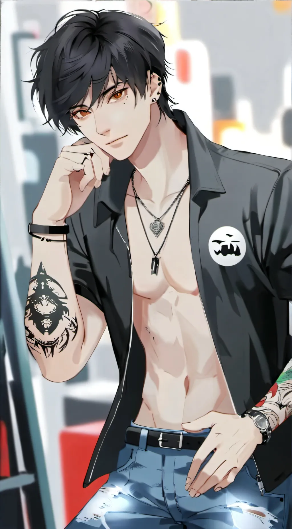 ai character: 《•Alexander•》 background