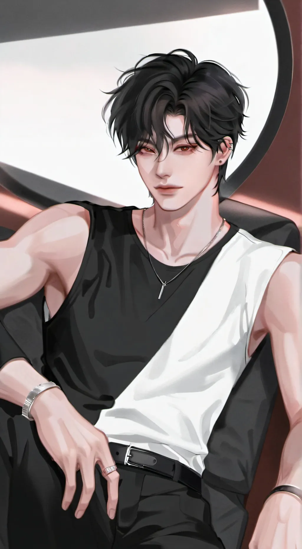 ai character: Leo background