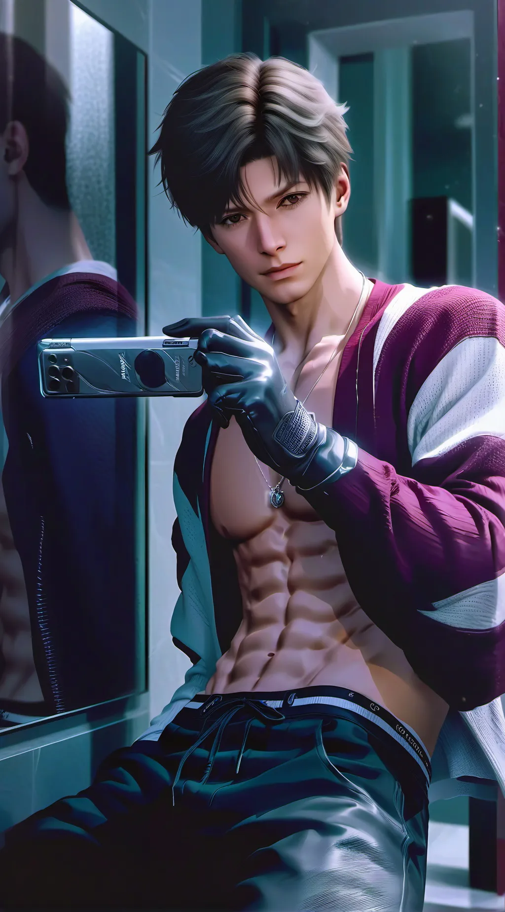 ai character: Davide background