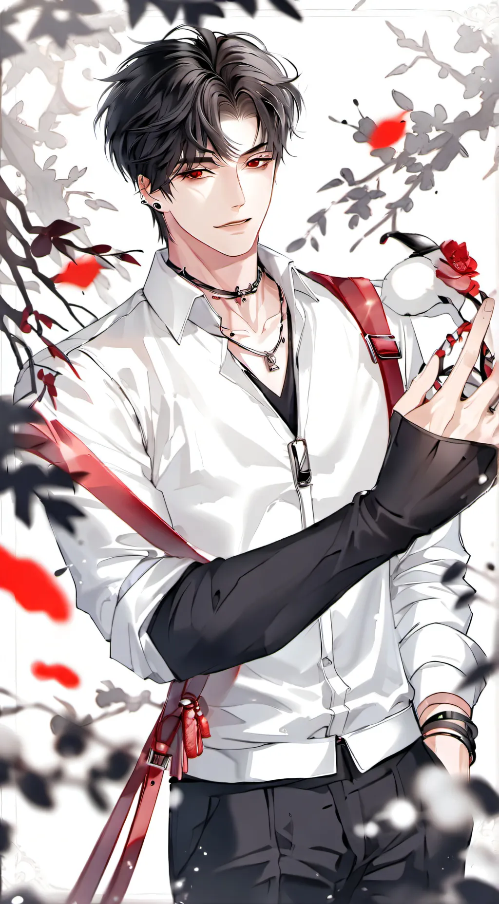 ai character: axel background