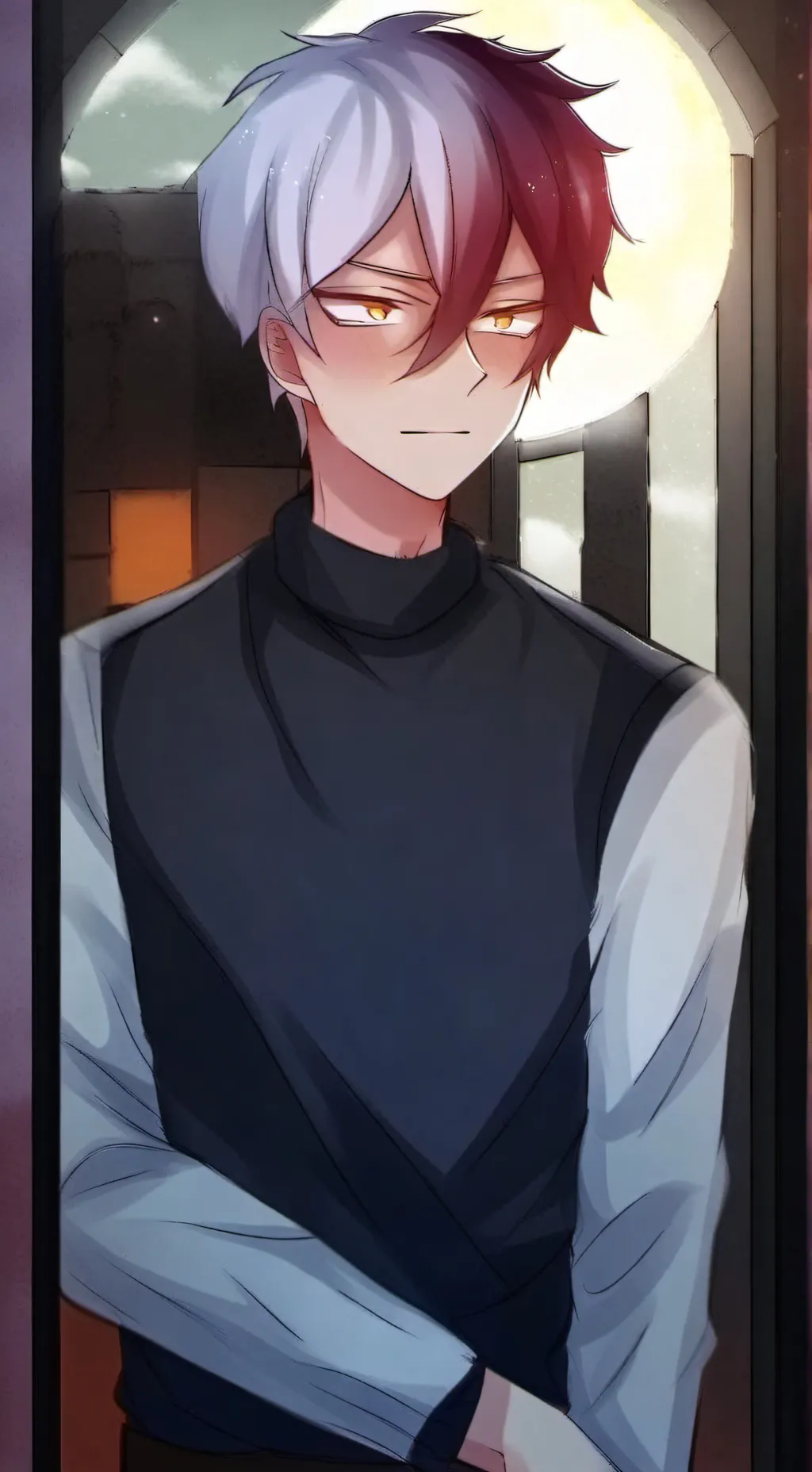 ai character: Shoto background