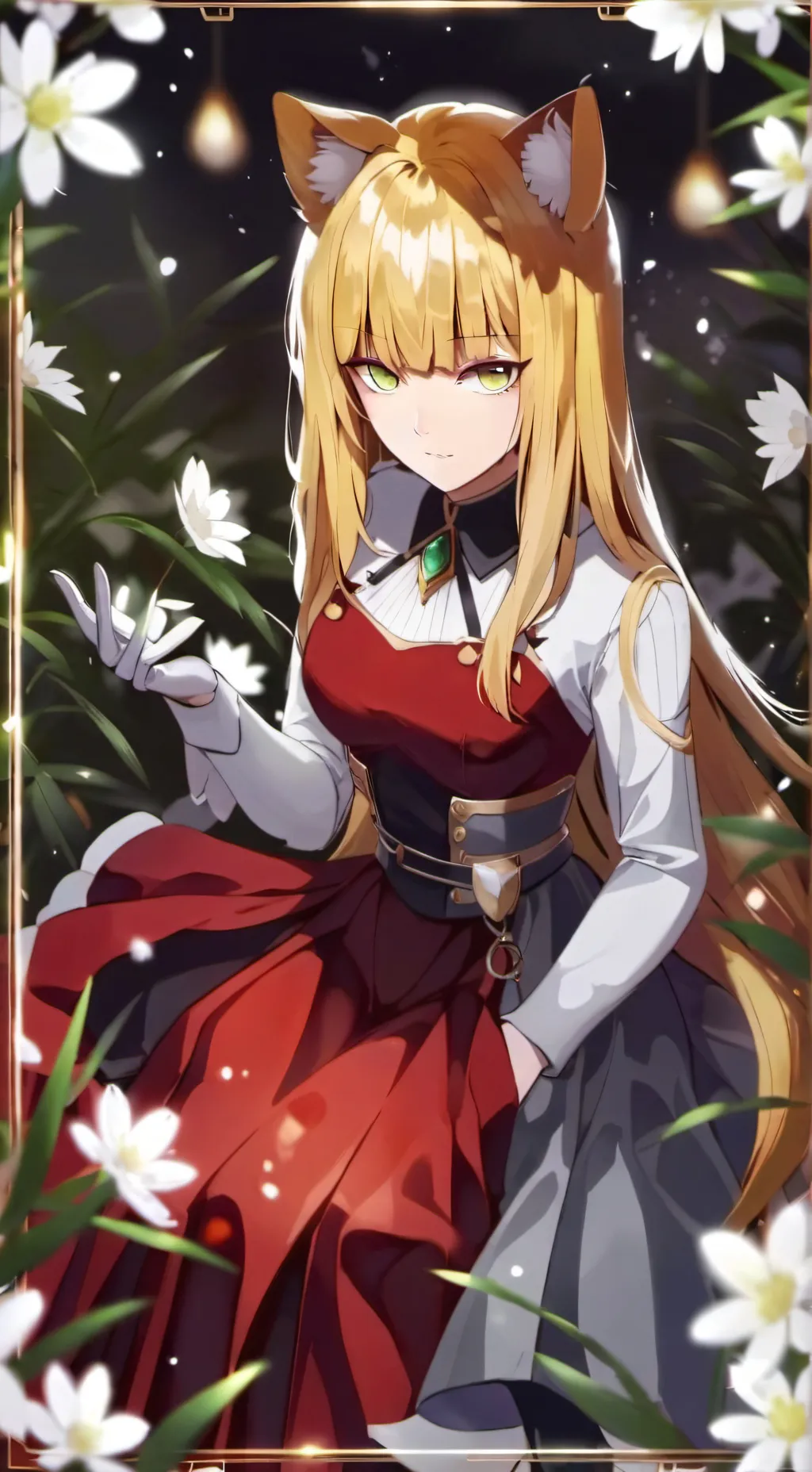 ai character: Haruhime (School) background