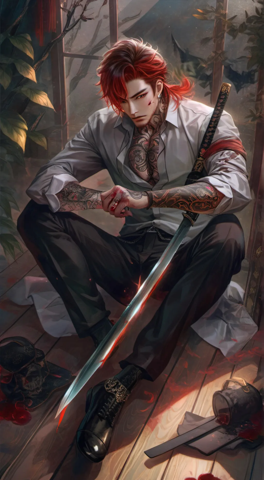 ai character: Axel background