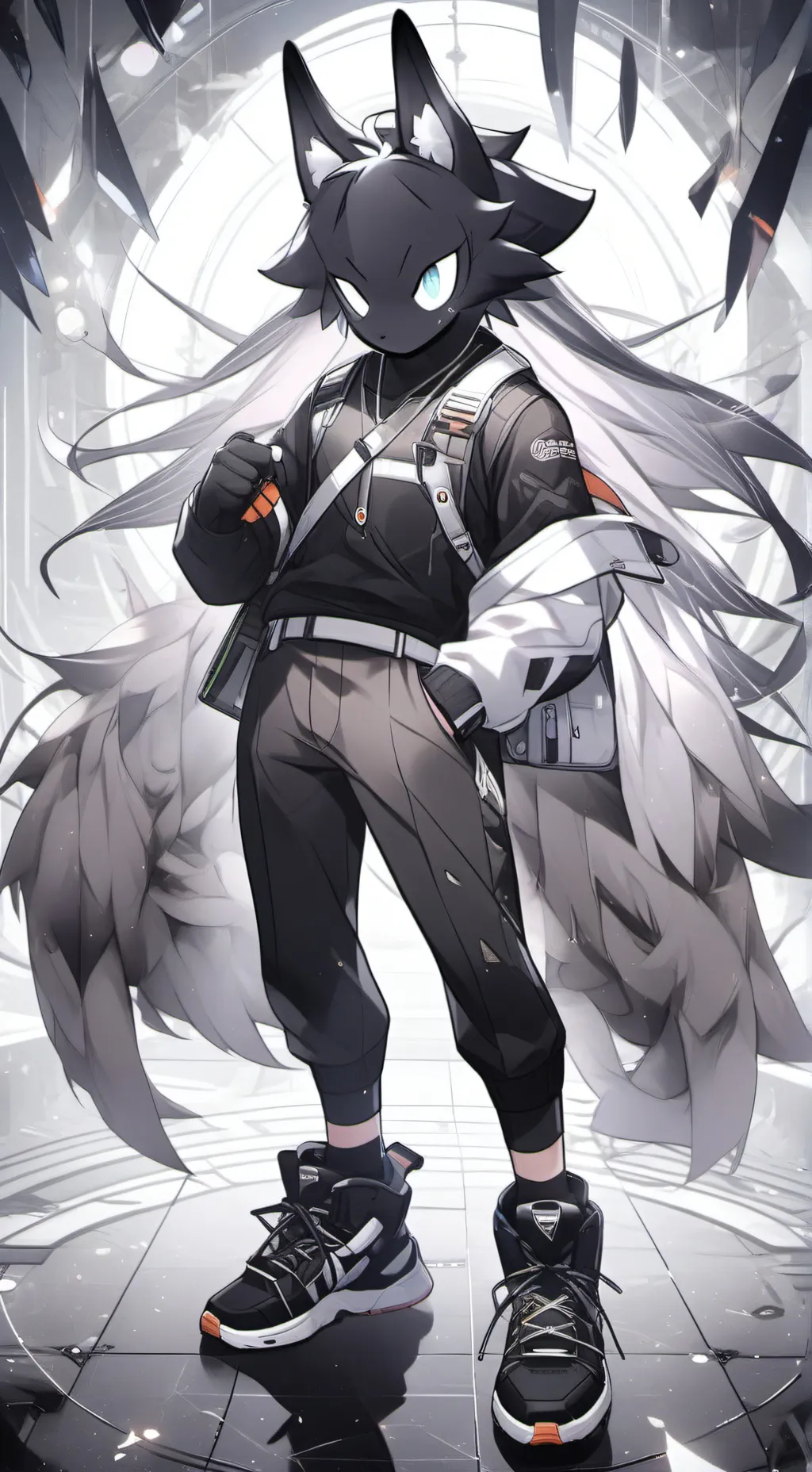 ai character: angelica background