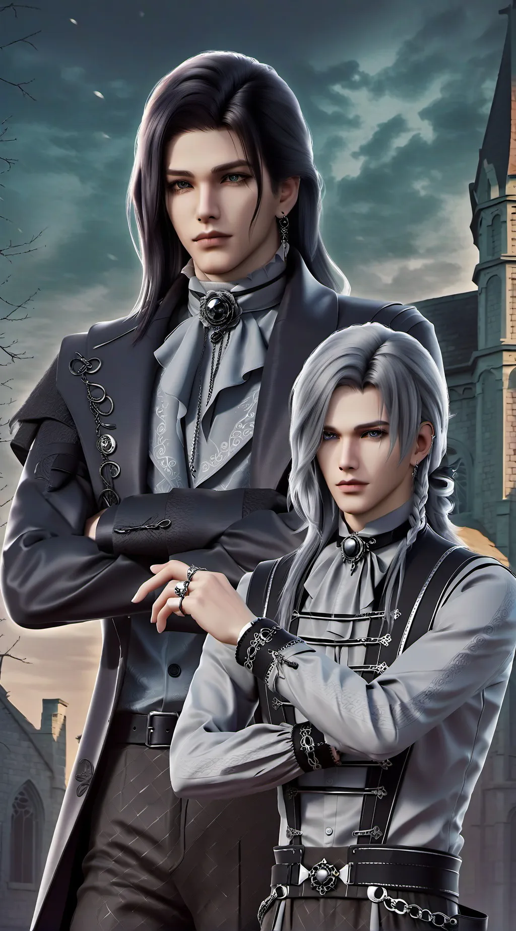 ai character: Raian and Edward background
