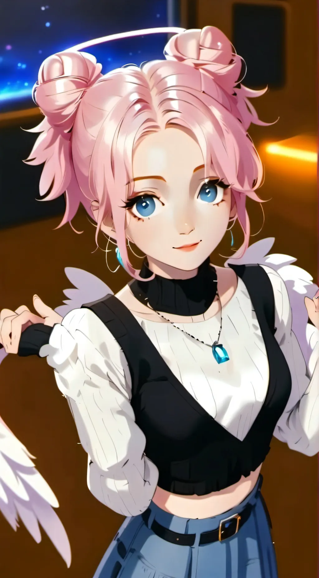 ai character: Almaki  background