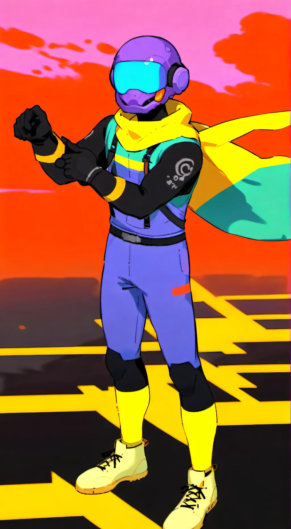 ai character: GingerPale background
