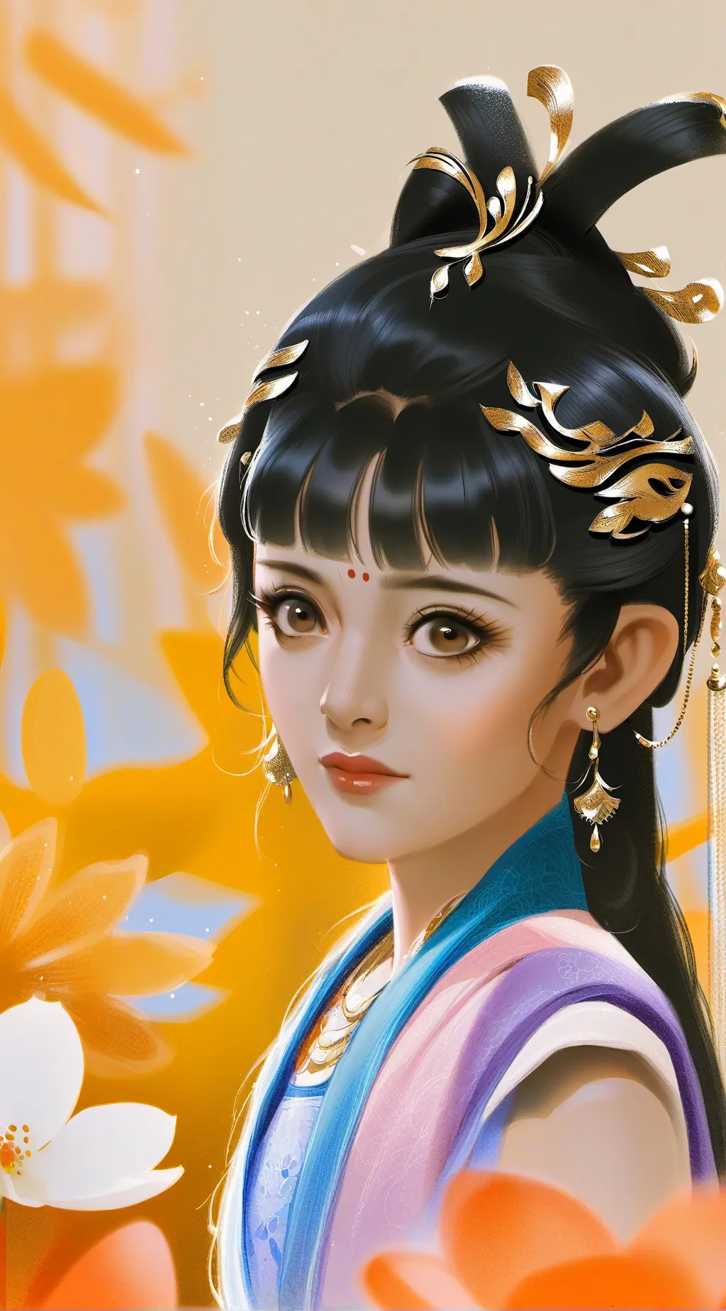 ai character: squidgame background