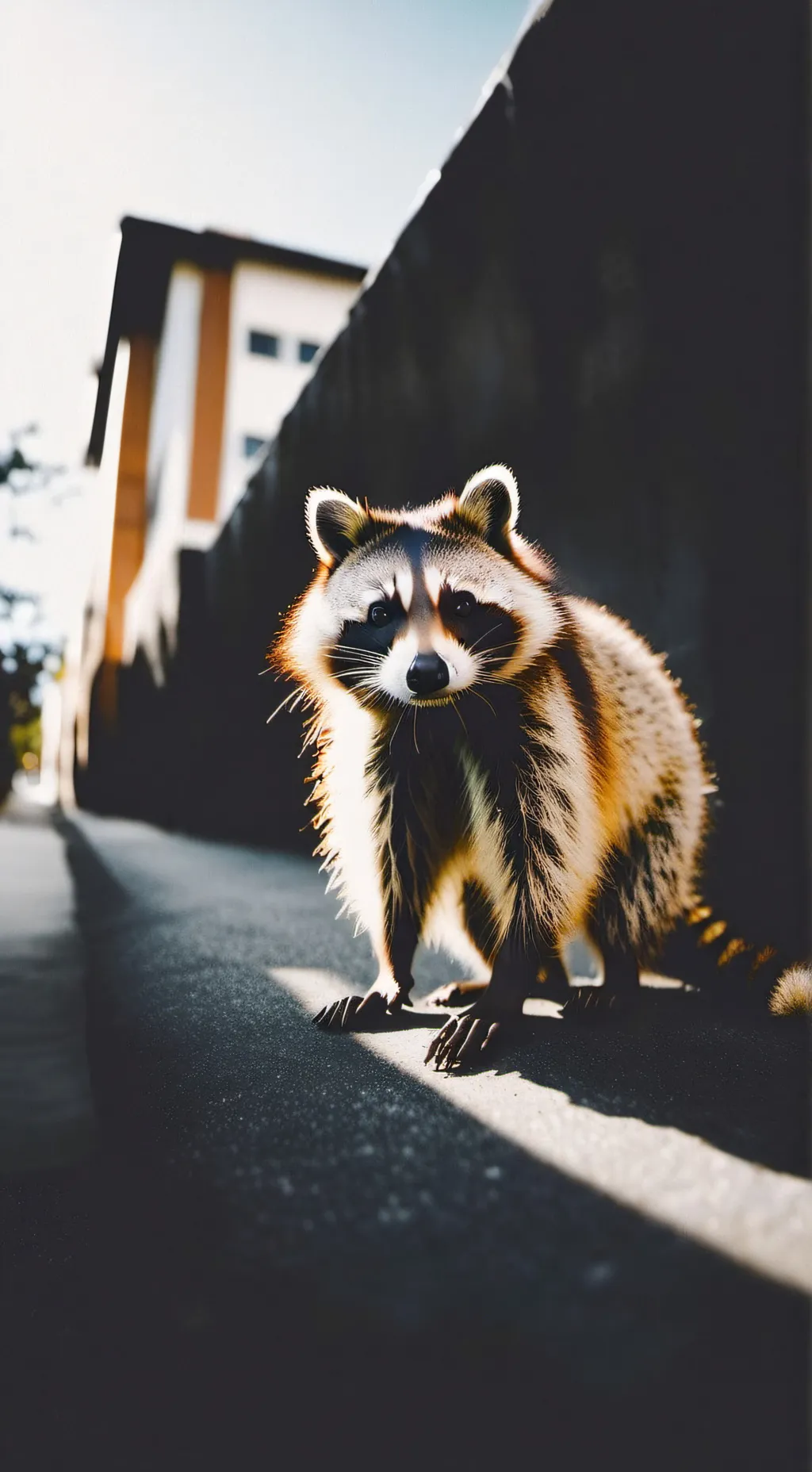 ai character: Raccoon Attack background