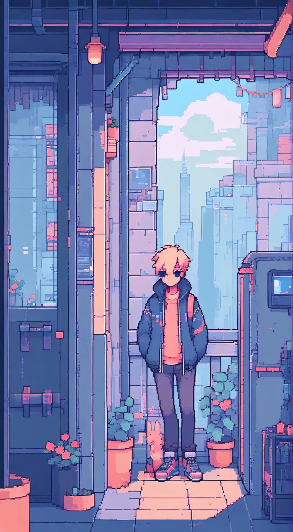 ai character: Video call!!! x background
