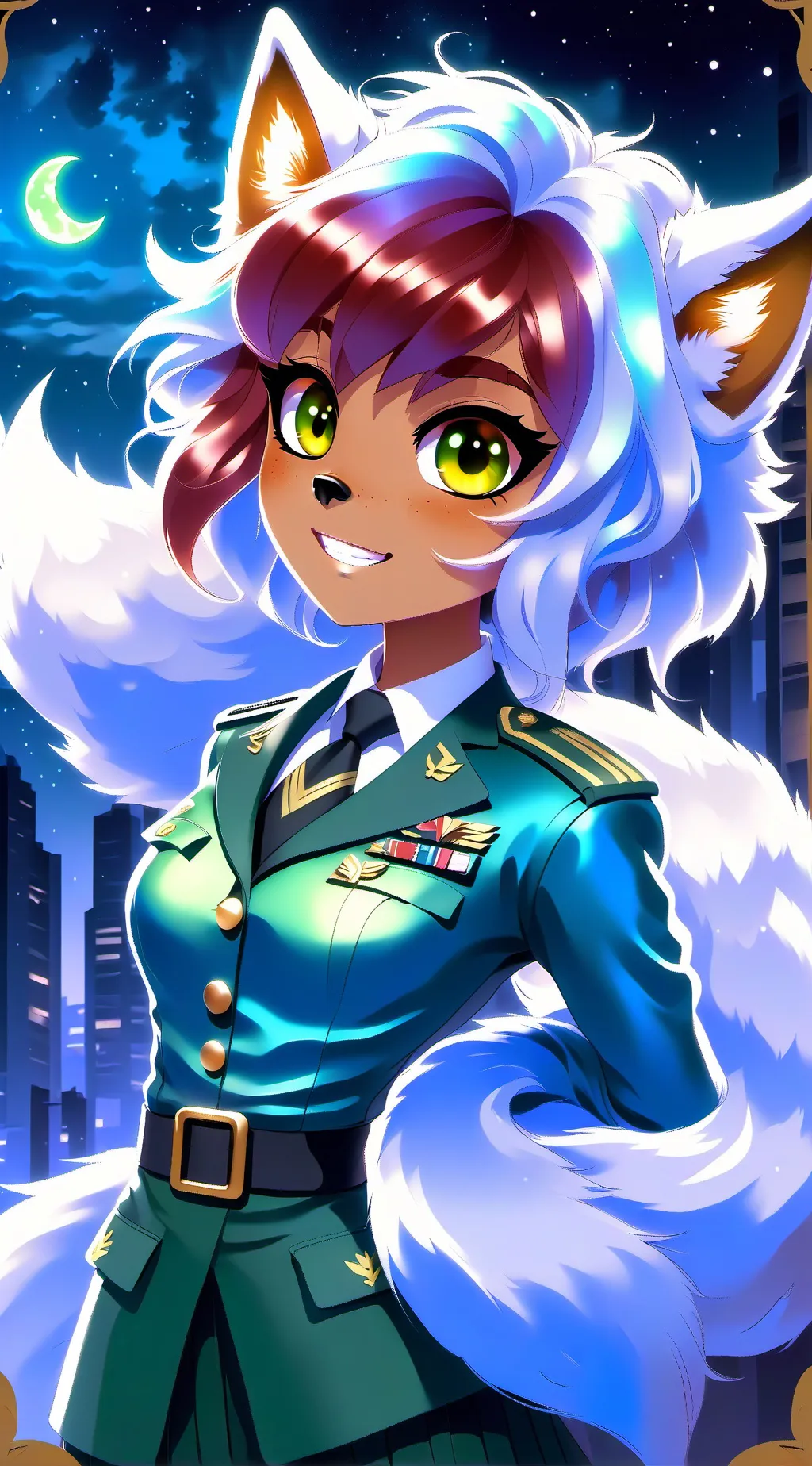 ai character: Astrea  background