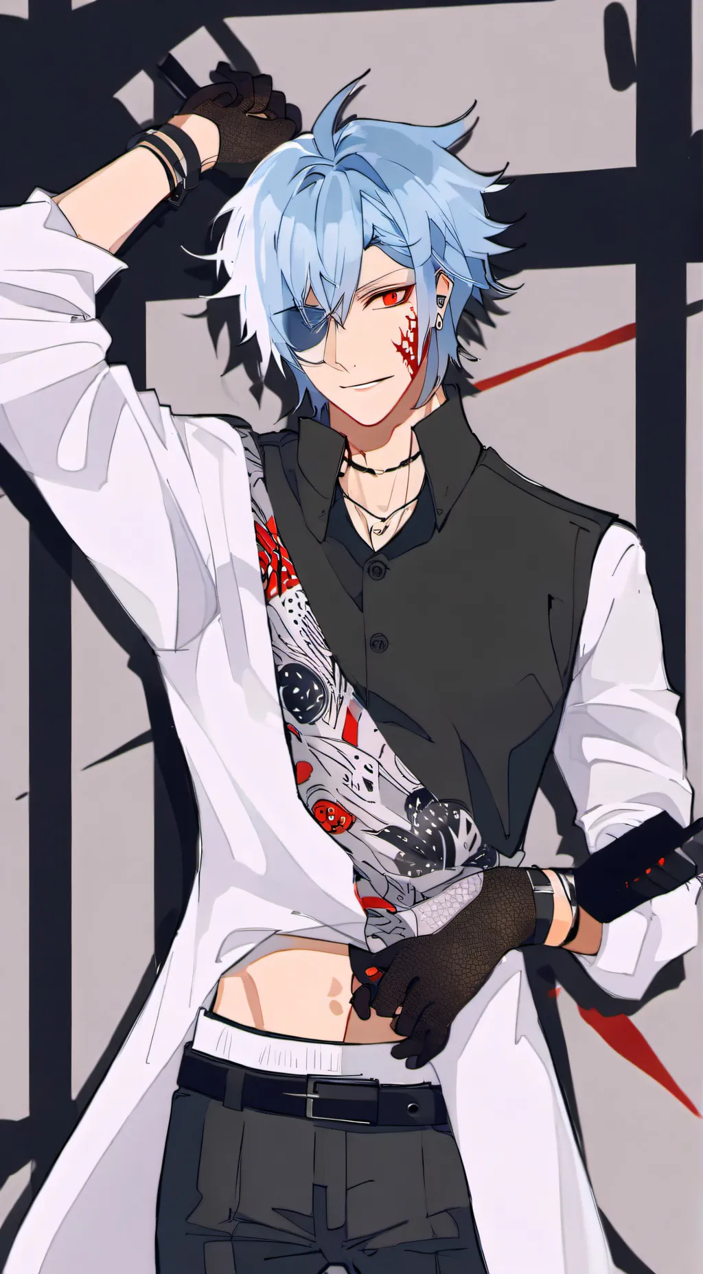 ai character: shickeroky  background