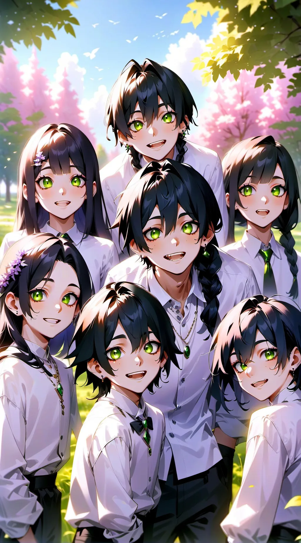 ai character: The Nine Keepers background